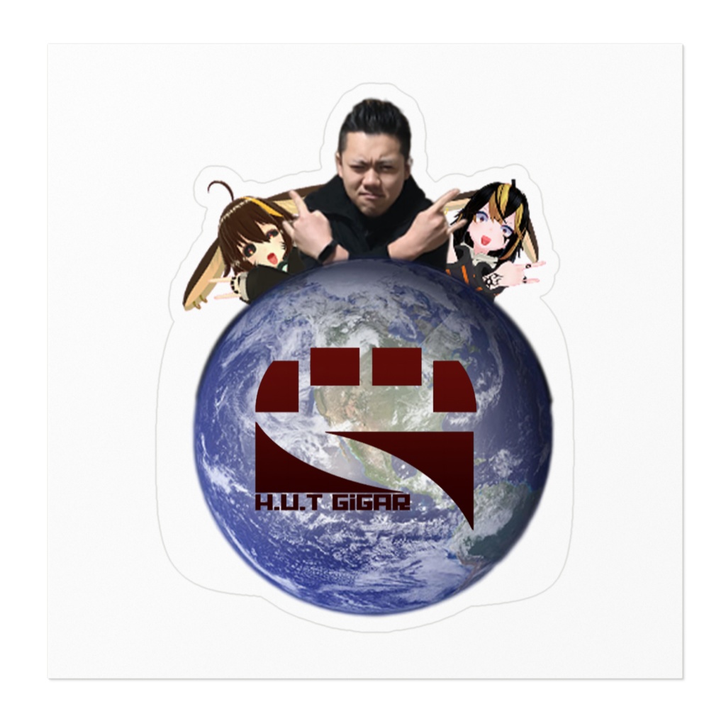 ハードコアステッカー