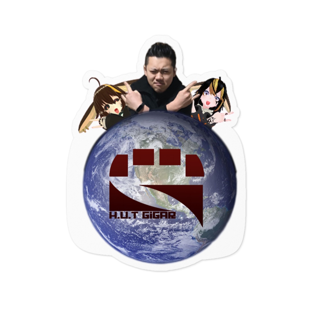 ハードコアステッカー