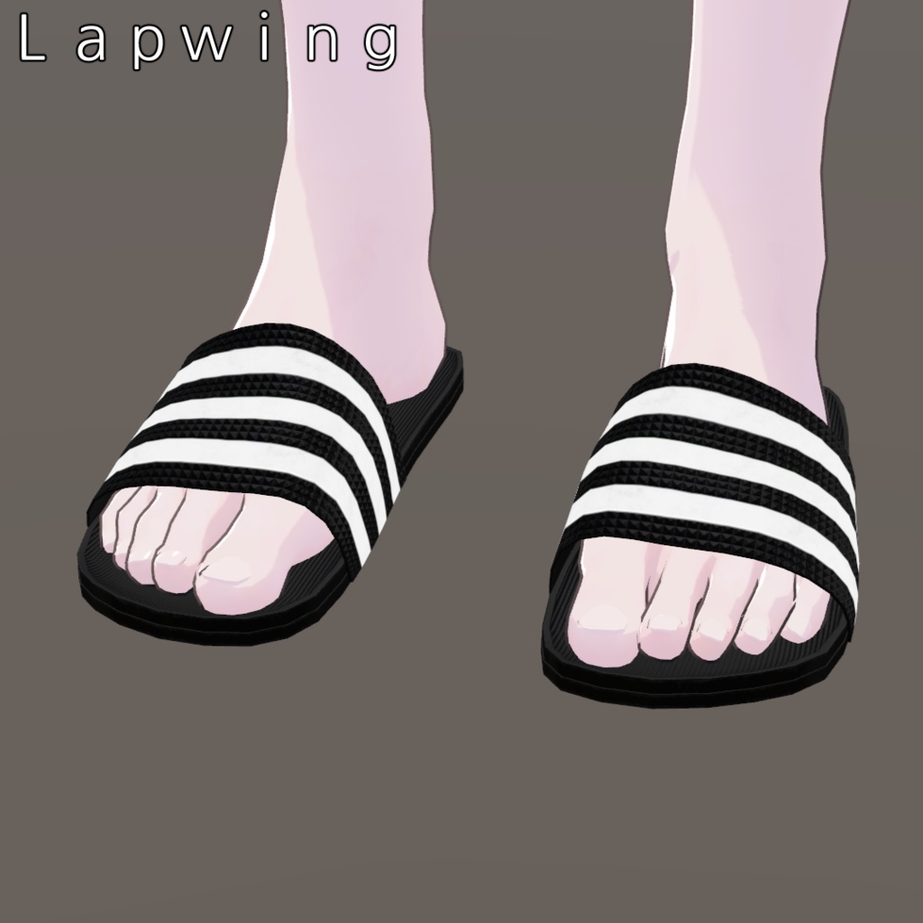 삼선슬리퍼 Three striped slippers