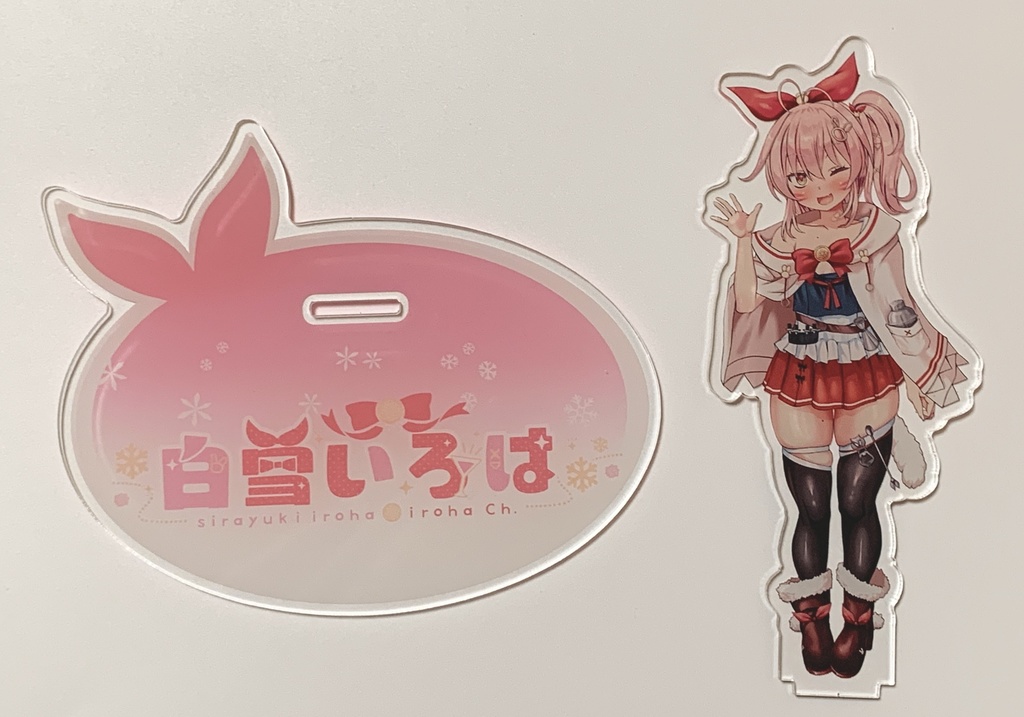 【新装版】白雪いろは全身像アクリルフィギュア‐新ビジュVer