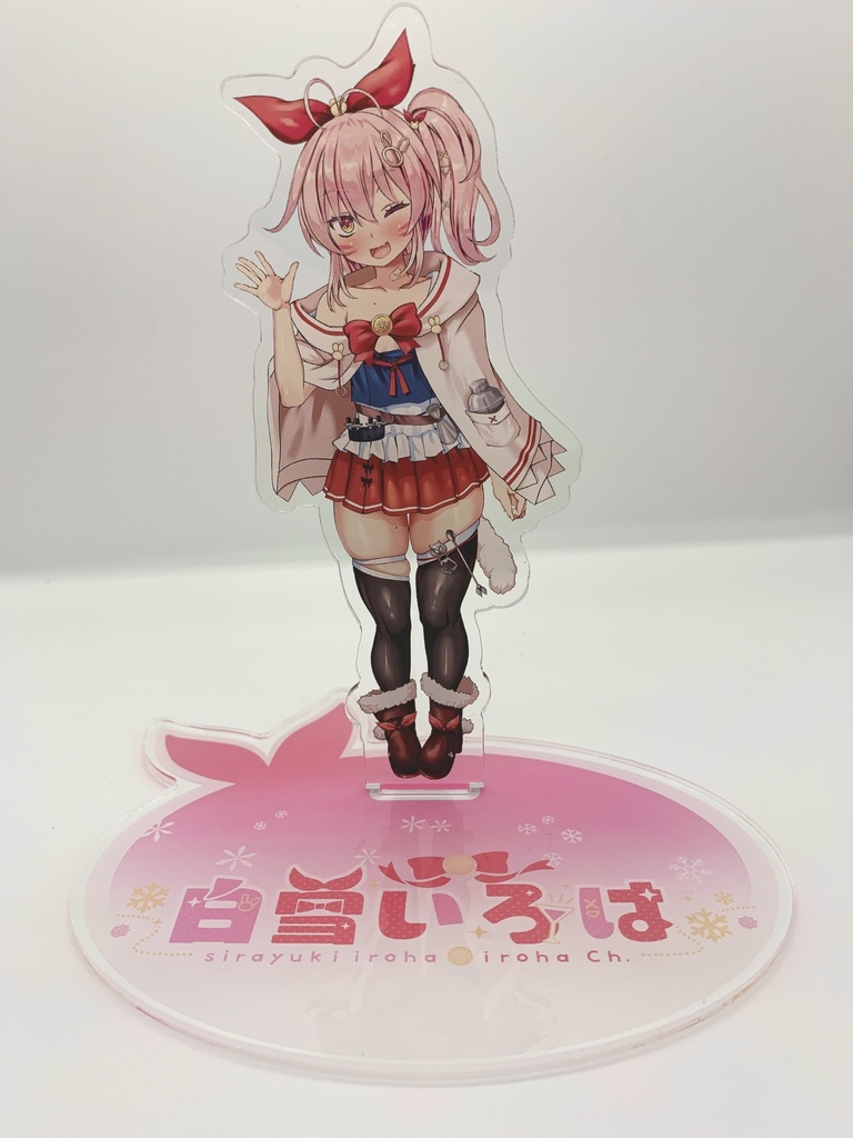 【新装版】白雪いろは全身像アクリルフィギュア‐新ビジュVer