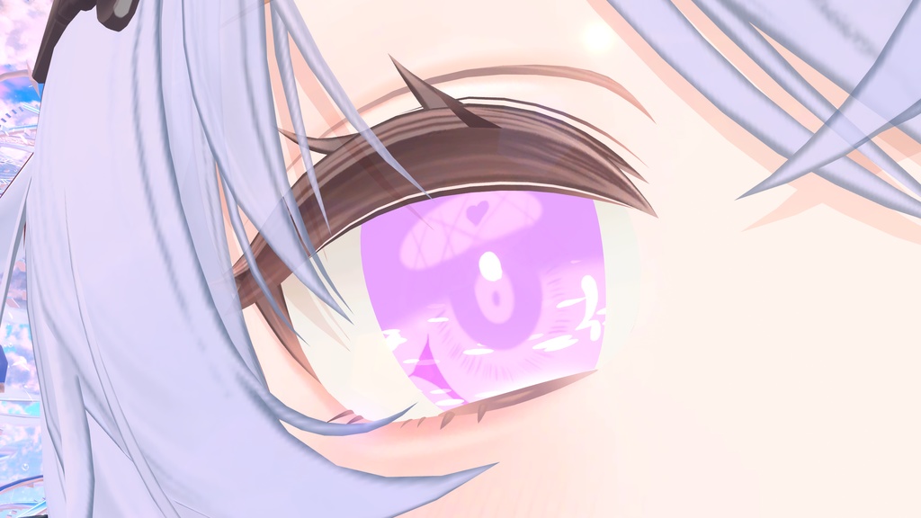 【ルルネ・エク対応】ラメ入りキラキラアイテクスチャ