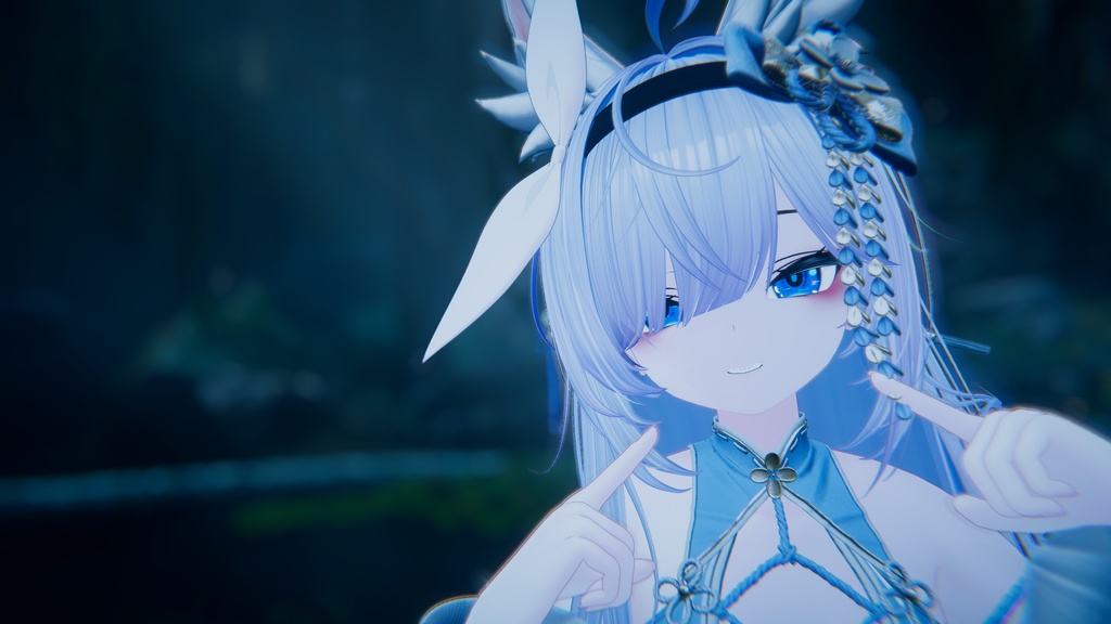 【ルルネ・しなの対応】ラメ入りサイバーアイテクスチャ