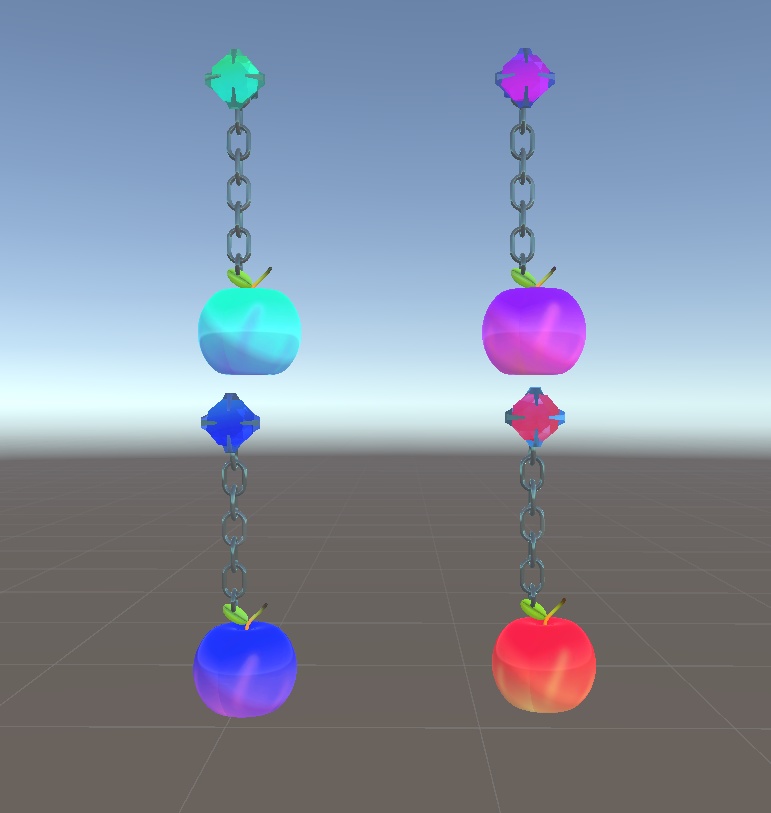 【MA対応】林檎のピアス