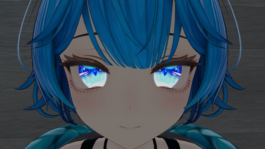 【複数アバター対応】水面っぽいアイテクスチャ