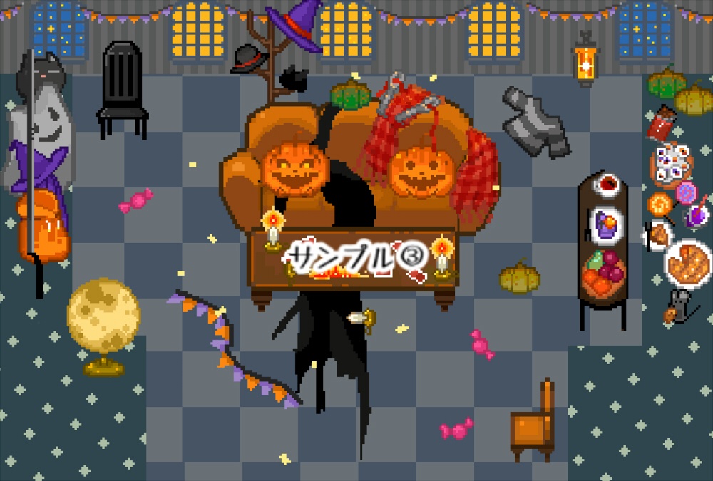 🎃【¥0~】ハロウィンアバター&店舗外観【¥0~カスタムPSDも】