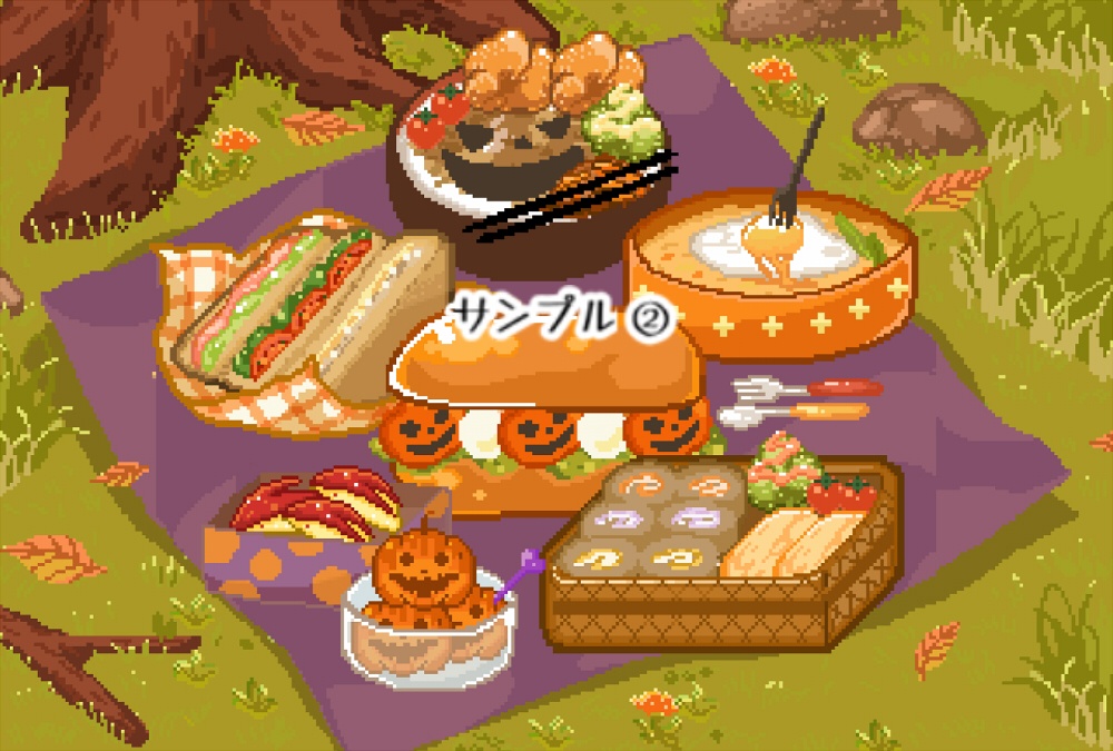 🎃【¥0~】ハロウィンアバター&店舗外観【¥0~カスタムPSDも】