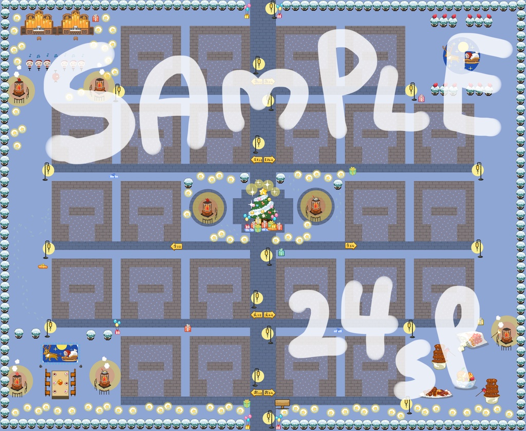 🎄【¥0~】カスタムクリスマス会エリアキット