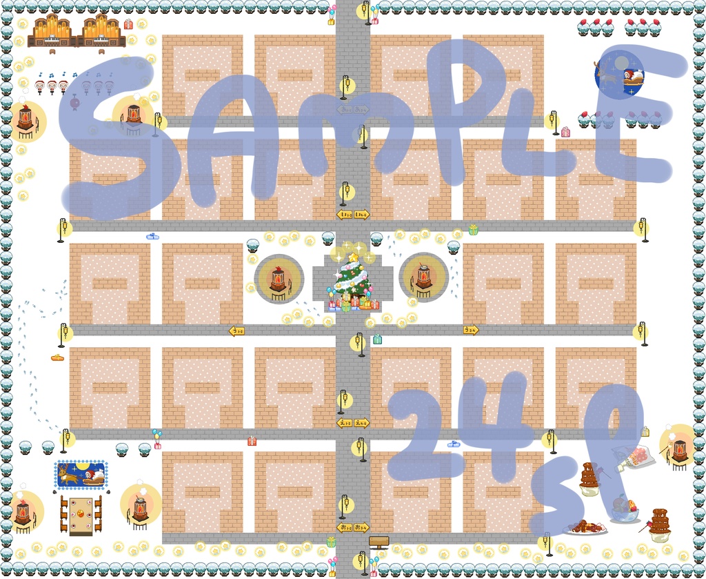 🎄【¥0~】カスタムクリスマス会エリアキット