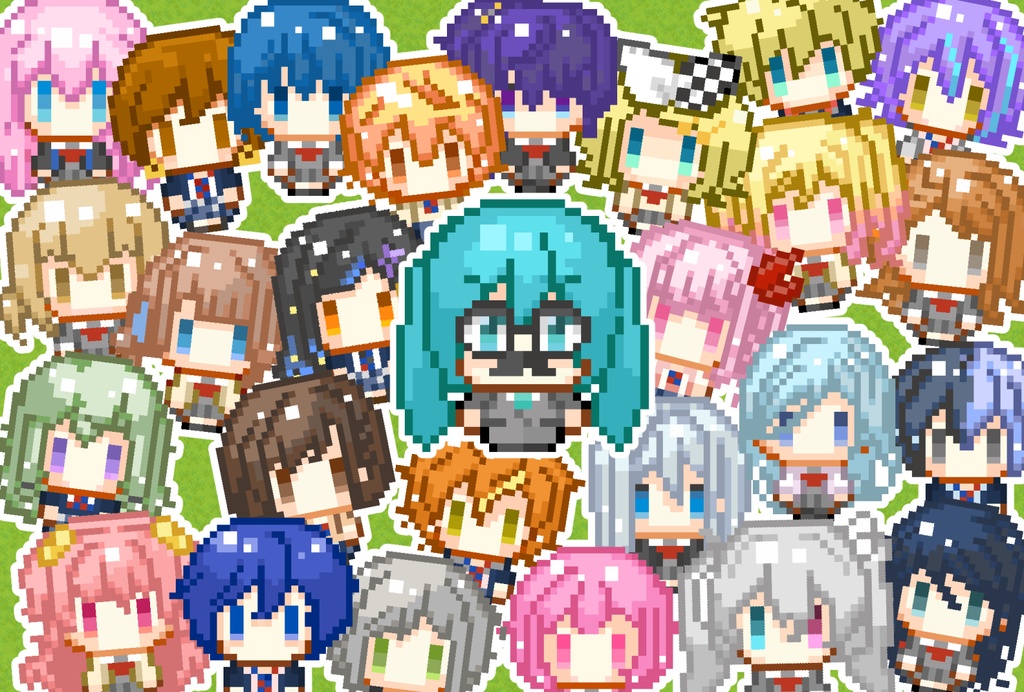 プロセカ(AF2023)オールキャラアバター【¥0】&店舗外観