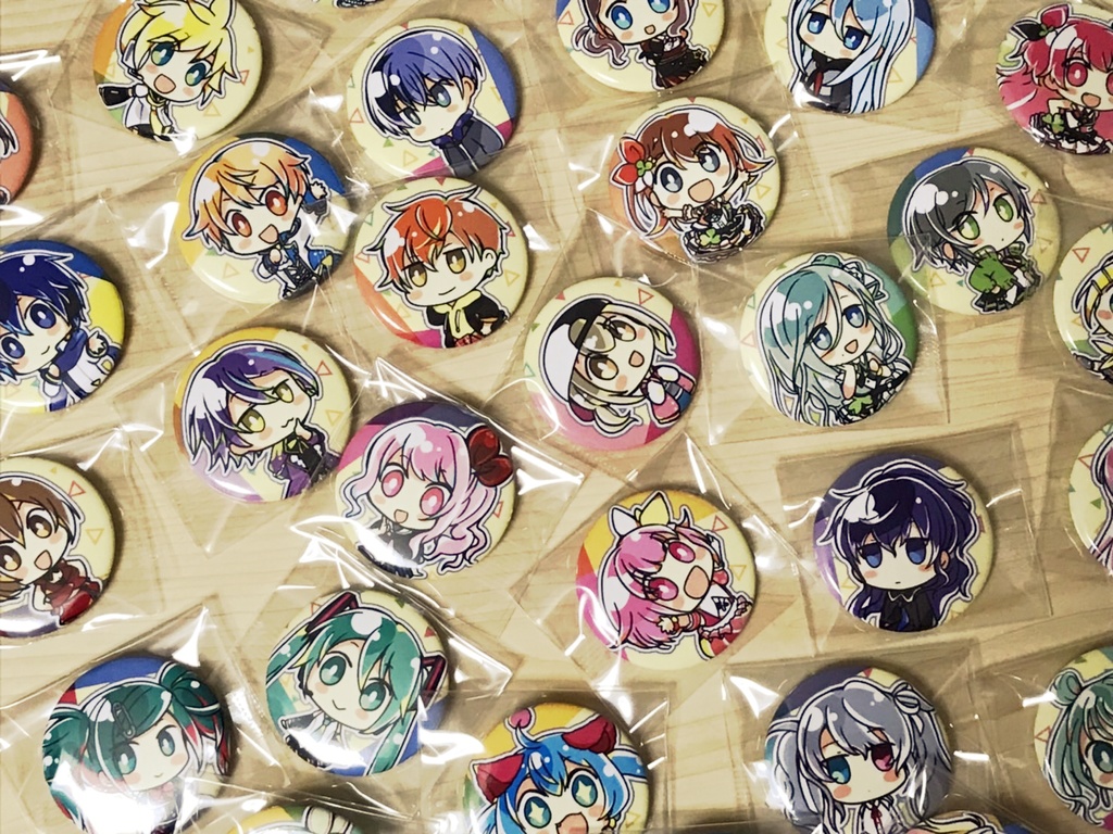 【プロセカ】(ほぼ)オールキャラ缶バッジ【単品】