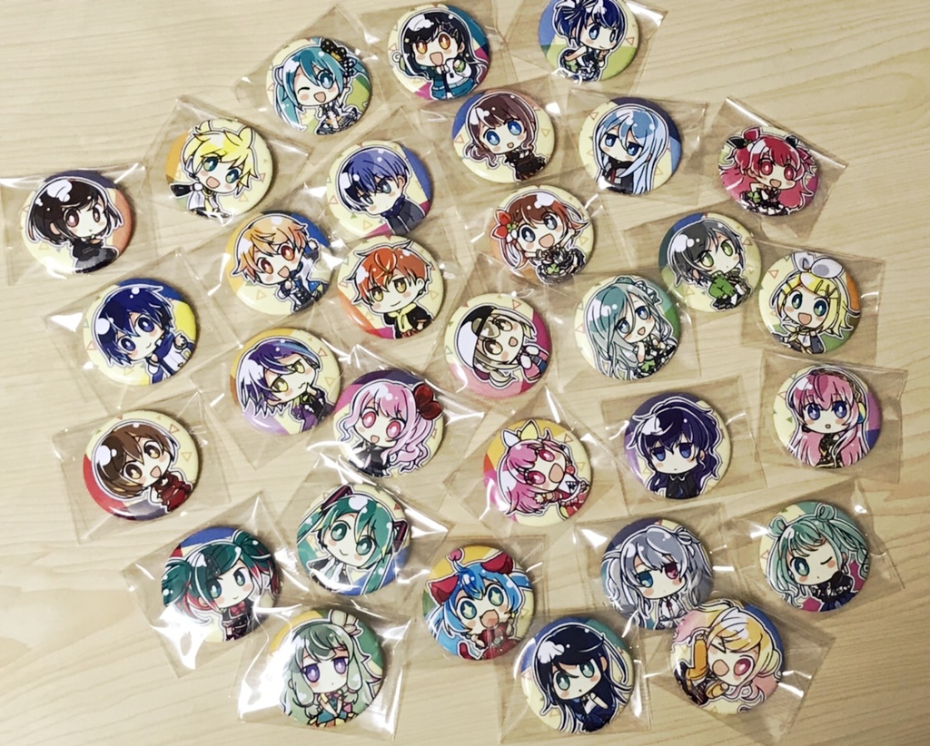 【プロセカ】(ほぼ)オールキャラ缶バッジ【単品】