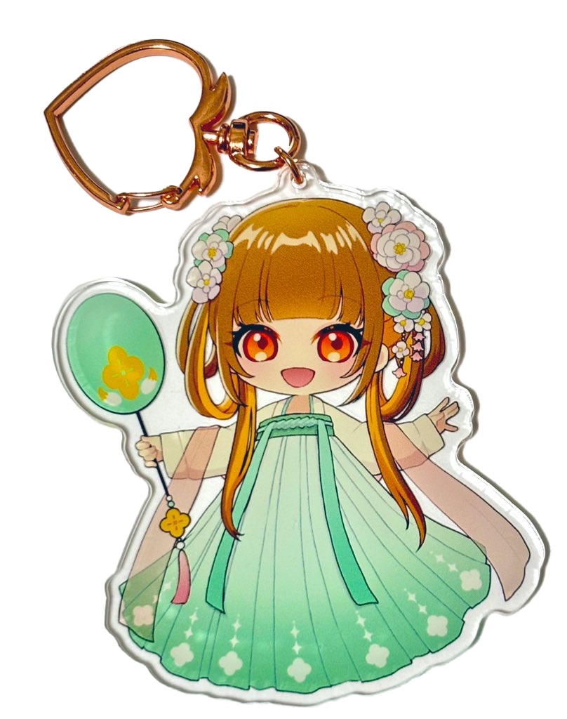 アクリルキーホルダー(漢服)