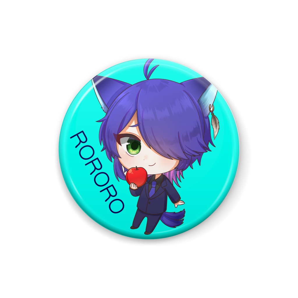 東雲ろろろ 缶バッジ