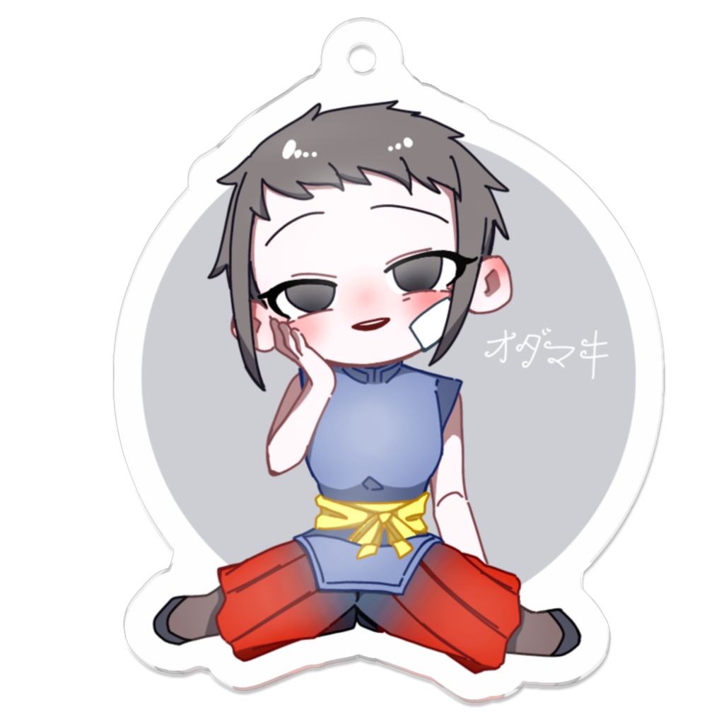 【アクリルキーホルダー】オダマキ