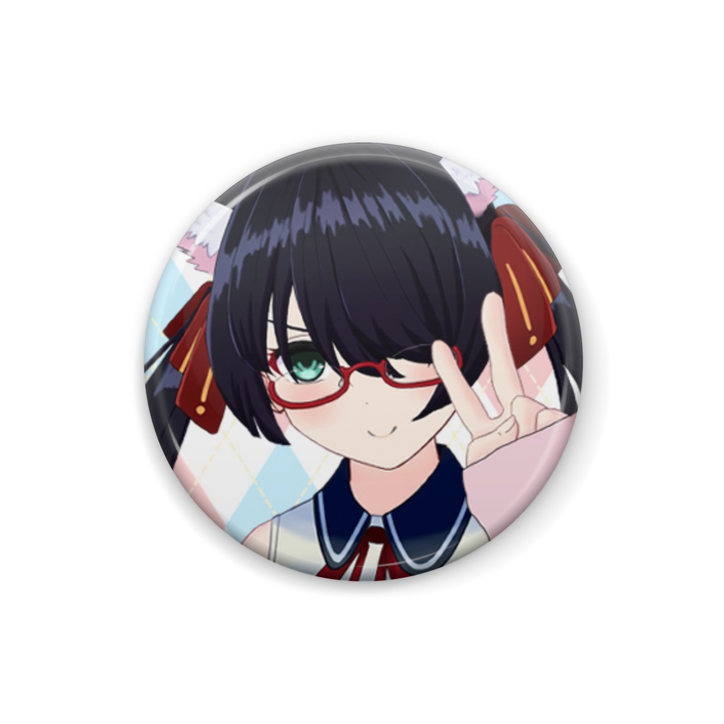 理ちゃんぶいぶい缶バッジ
