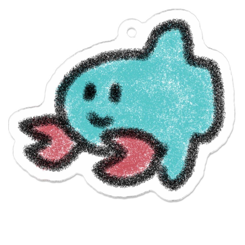 かにまんぼうアクリルキーホルダーさん