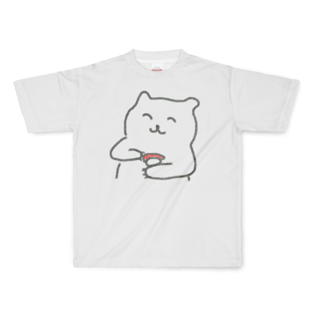 ポリエステルだよ！にゃんぼろうTシャツ