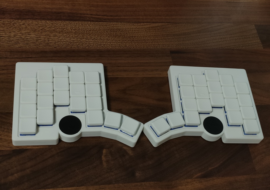 組立済 Noctus ZMK 無線ダブルトラックパッドキーボード