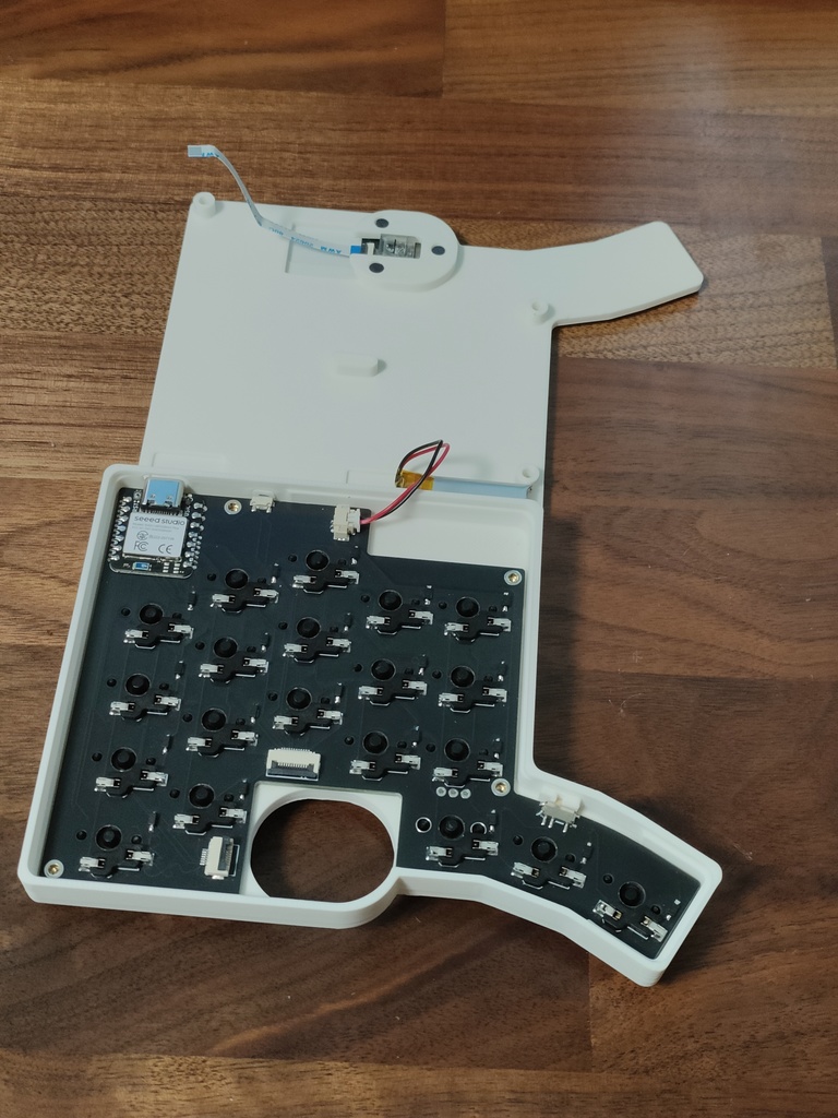 Noctus ZMK 無線ダブルトラックボールキーボード