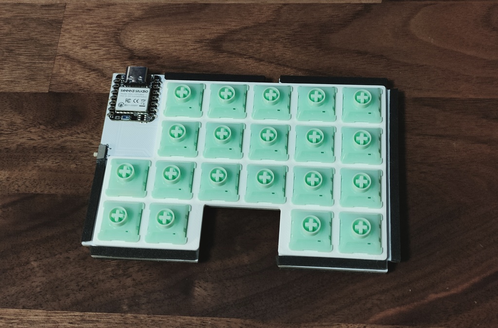 Pyuron ZMK 無線ダブルトラックボールキーボード