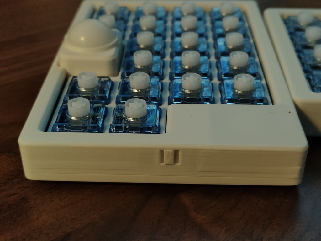 Pyuron ZMK 無線ダブルトラックボールキーボード