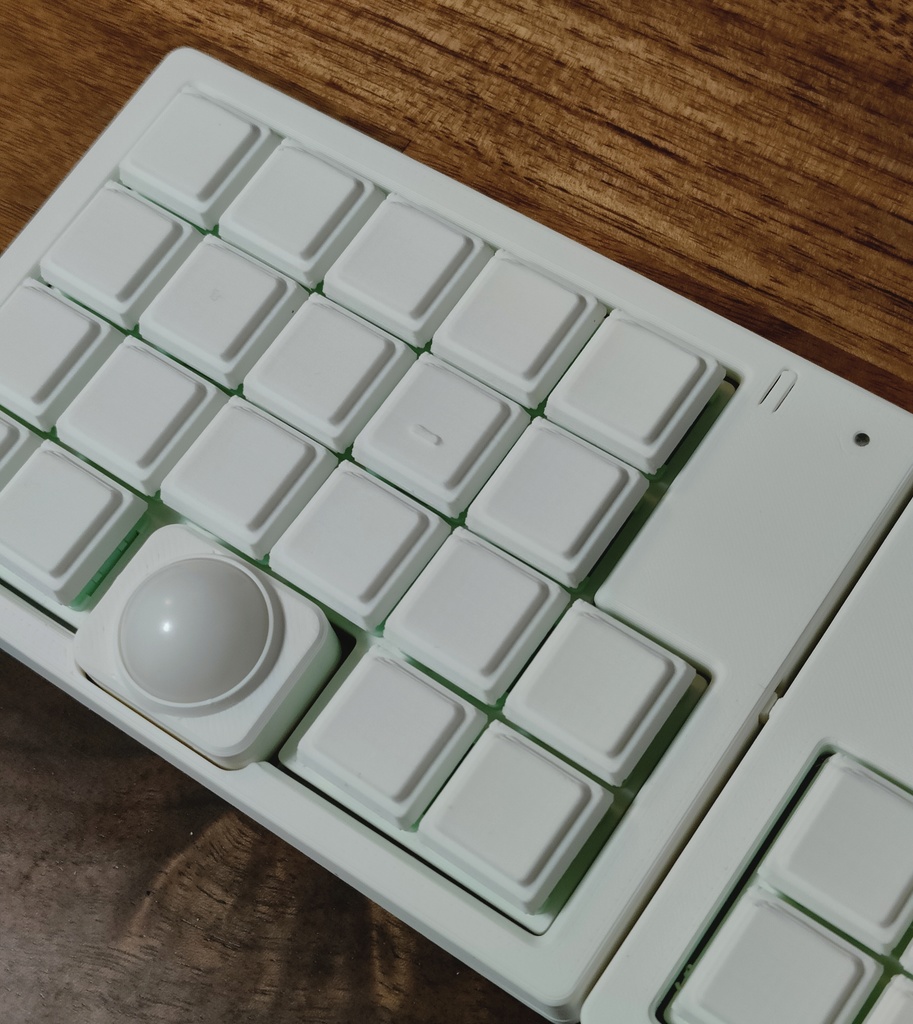 Pyuron ZMK 無線ダブルトラックボールキーボード