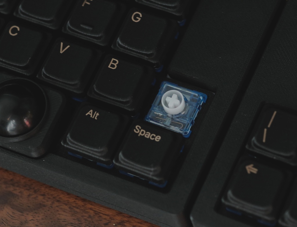 Pyuron オーソリニア 無線ダブルトラックボールキーボード