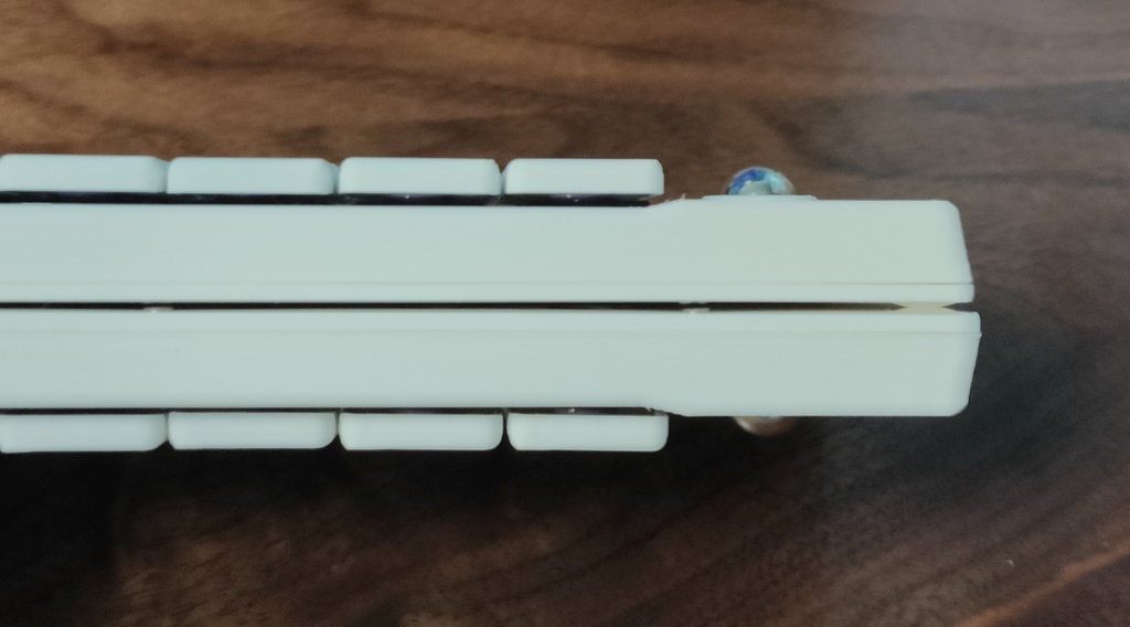 MonoOwl 4x6 ZMK 無線分割ロープロダブルトラボキーボード