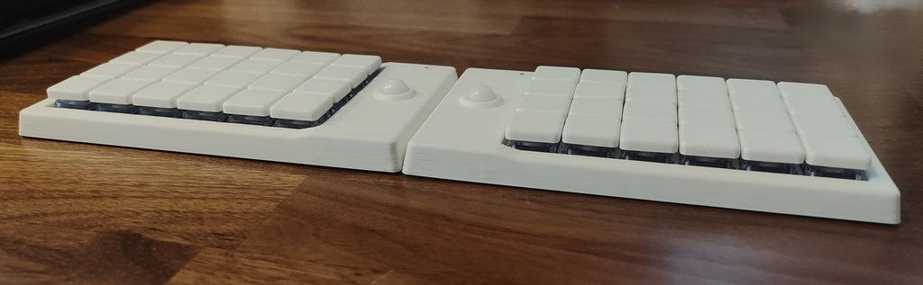 MonoOwl ZMK 無線分割ダブルトラボキーボード