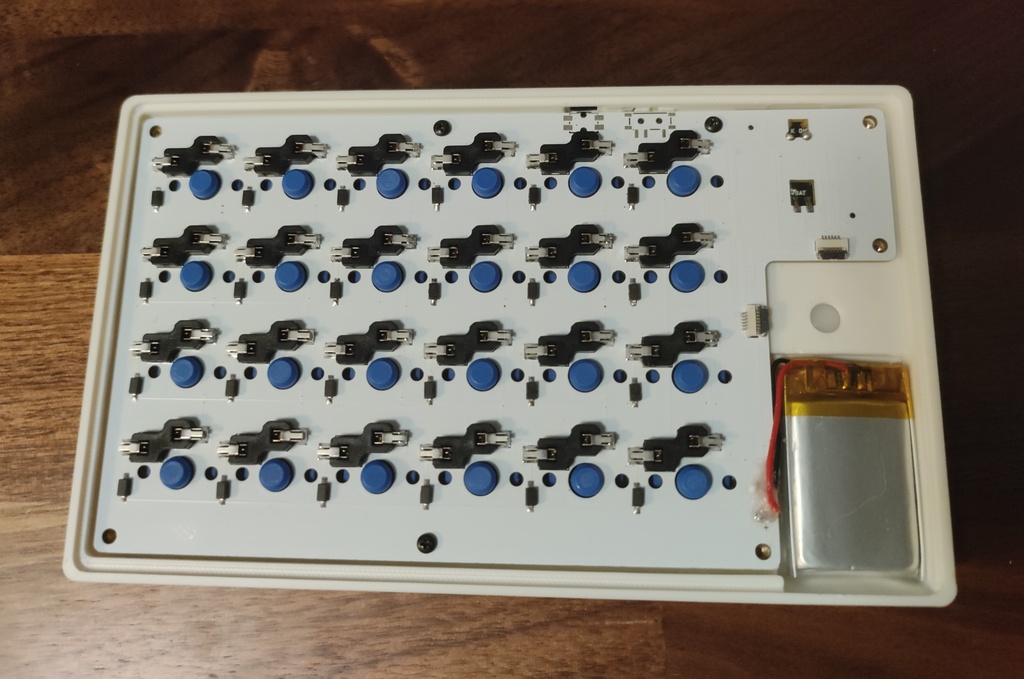 MonoOwl ZMK 無線分割ダブルトラボキーボード