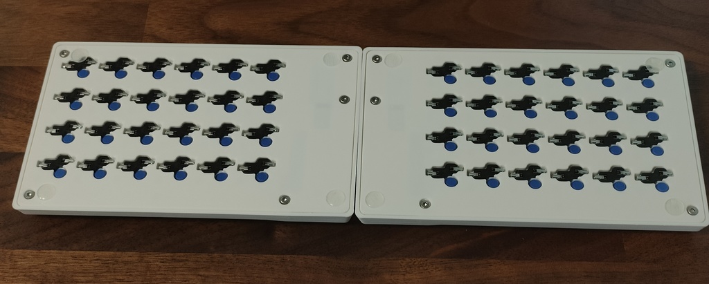 MonoOwl ZMK 無線分割ダブルトラボキーボード