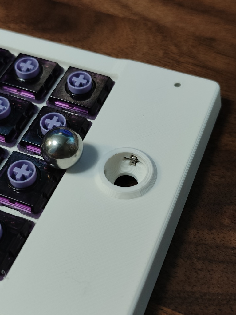 MonoOwl 4x6 ZMK 無線分割ロープロダブルトラボキーボード