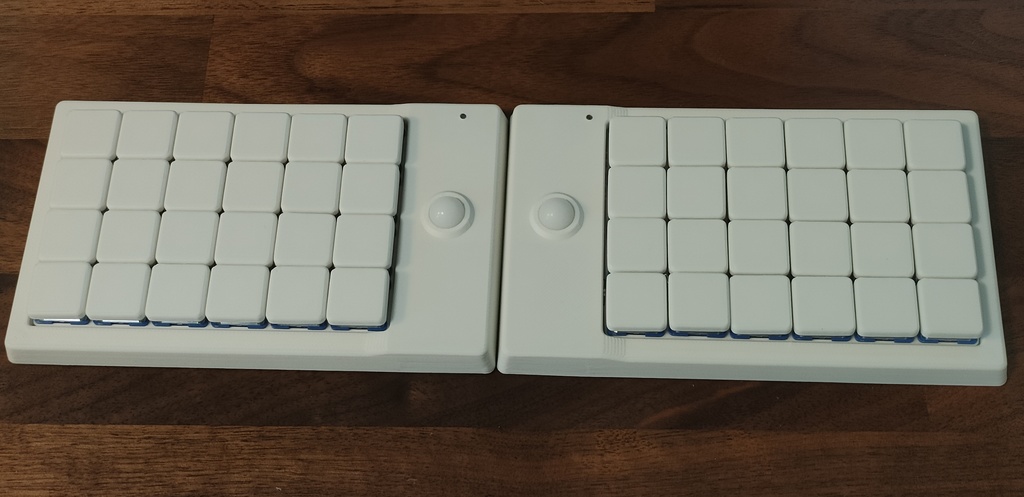 MonoOwl ZMK 無線分割ダブルトラボキーボード