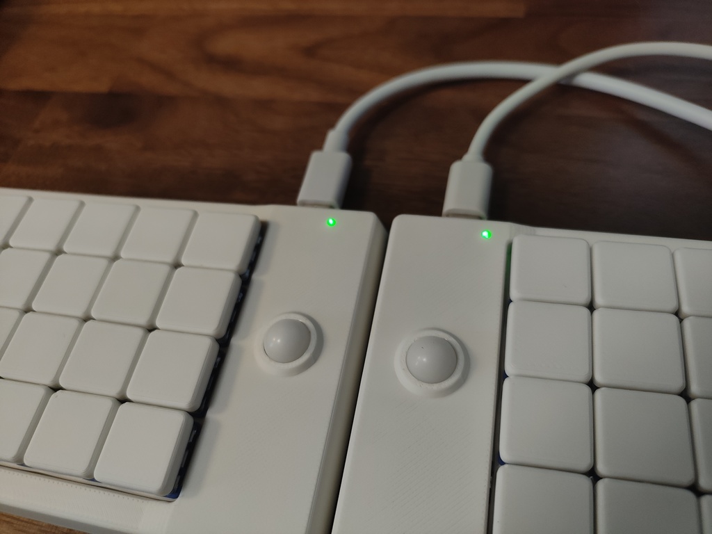 MonoOwl ZMK 無線分割ダブルトラボキーボード