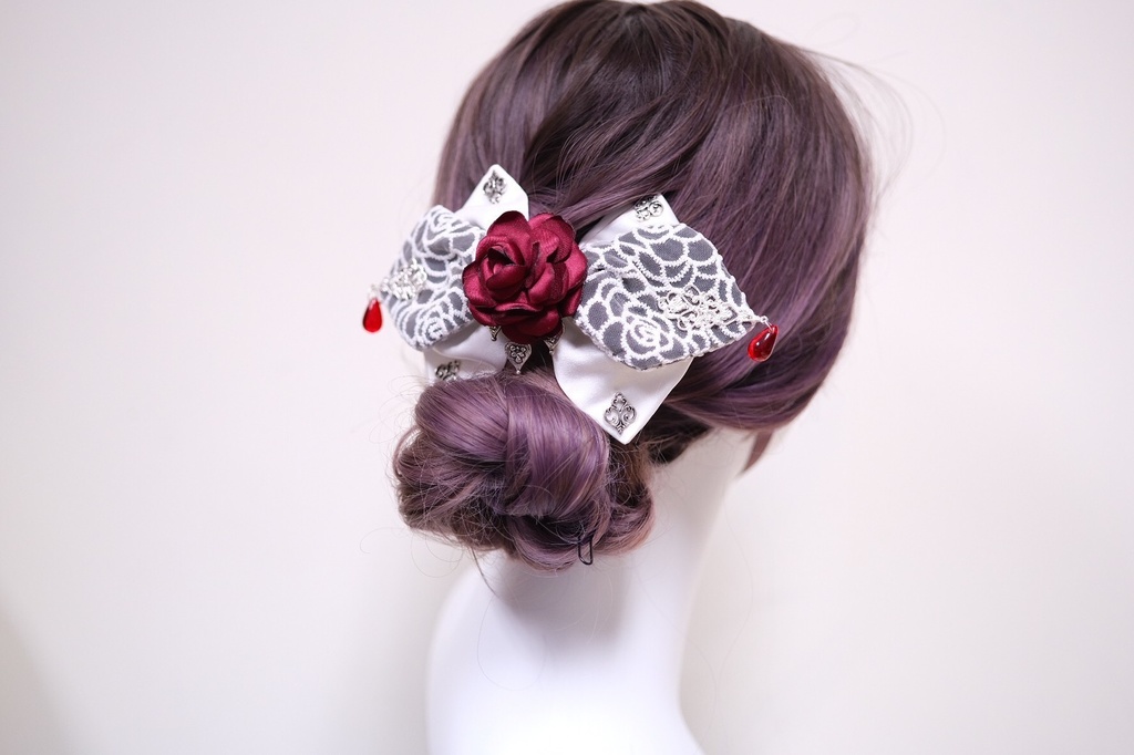 【99%】シノアリス スノウホワイトイメージ リボンバレッタ