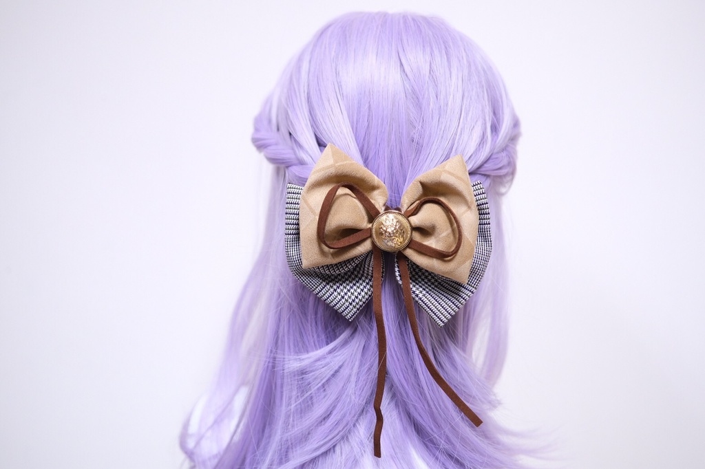 【99%】リボンバレッタ 貴族シリーズ✦レディース【オリジナル】