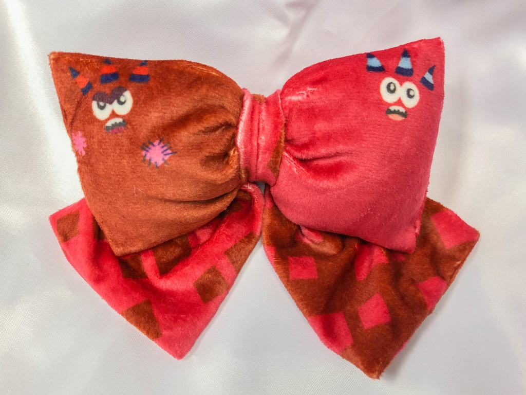 【Kaede】アイナナ モンスターイメージリボンバレッタ