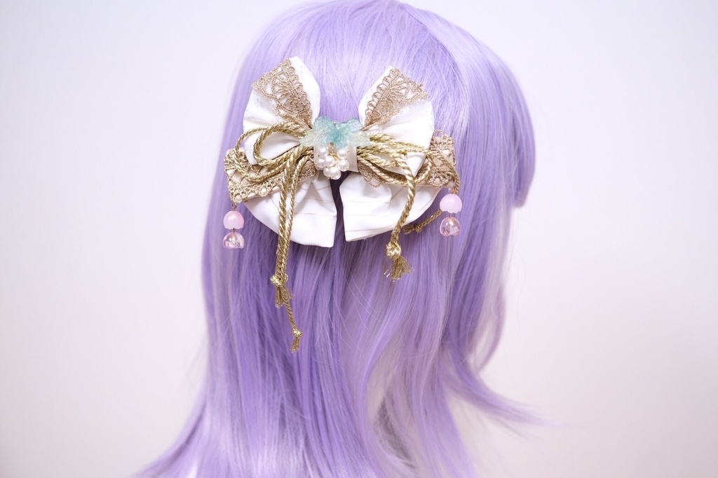 【99%】ガラクチュール レオナ二玉子 リボンバレッタ