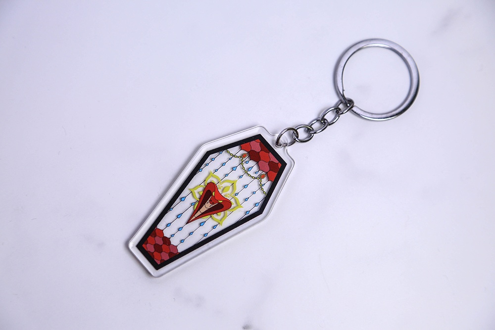 【アキヤ】寮イメージ 棺キーホルダー