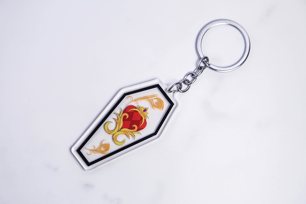 【アキヤ】寮イメージ 棺キーホルダー