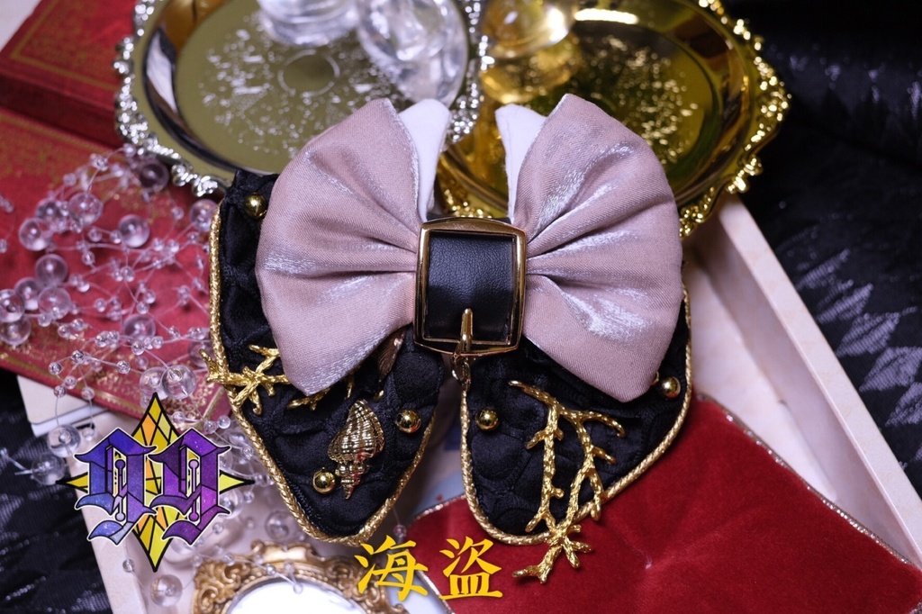 【99％】ハロウィン 海賊 リボンバレッタ 