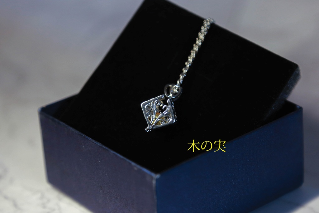【アキヤ】香水入れ銀ネックレス2