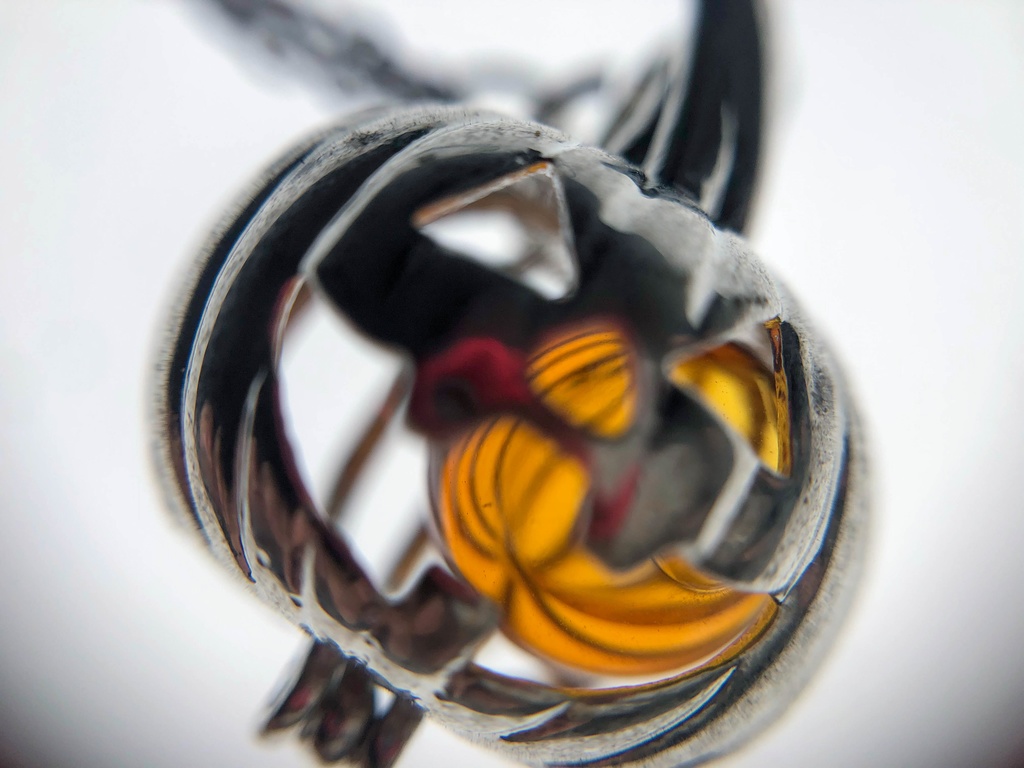 【アキヤ】香水入れ銀ネックレス2