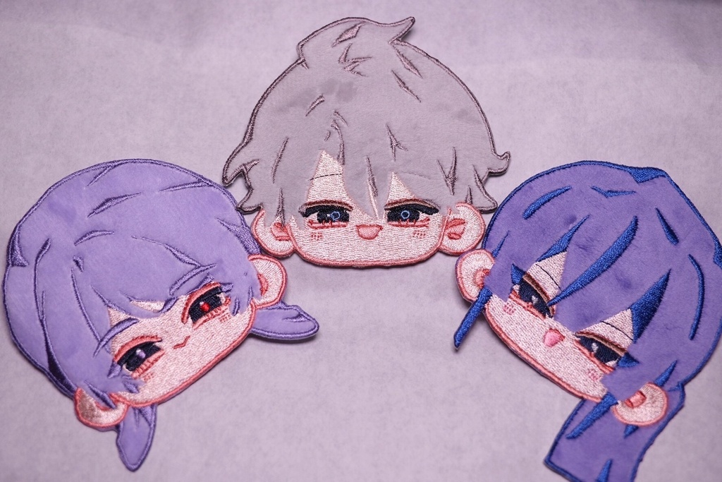 【非公式】にじさんじ 刺繍ワッペン