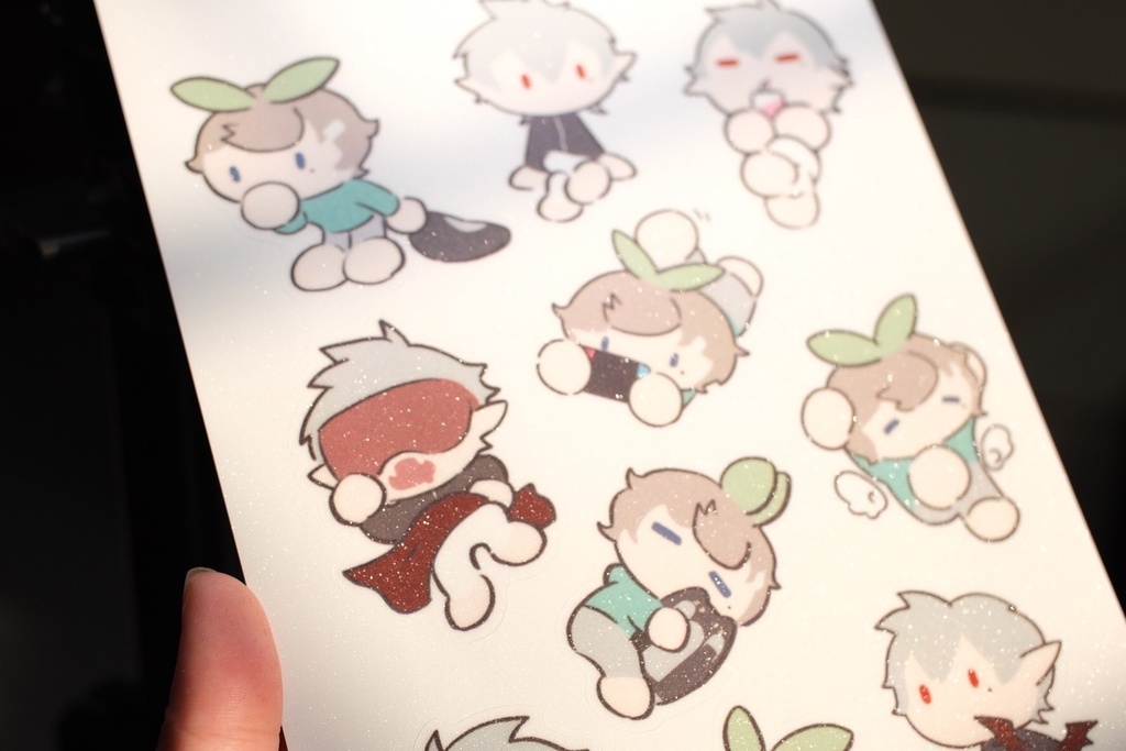 【非公式】ChroNoiR,アニキとコブン,咎人 ステッカー