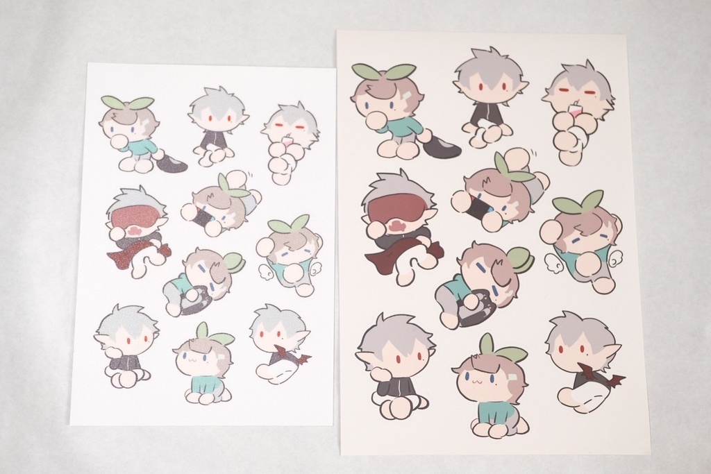 【非公式】ChroNoiR,アニキとコブン,咎人 ステッカー