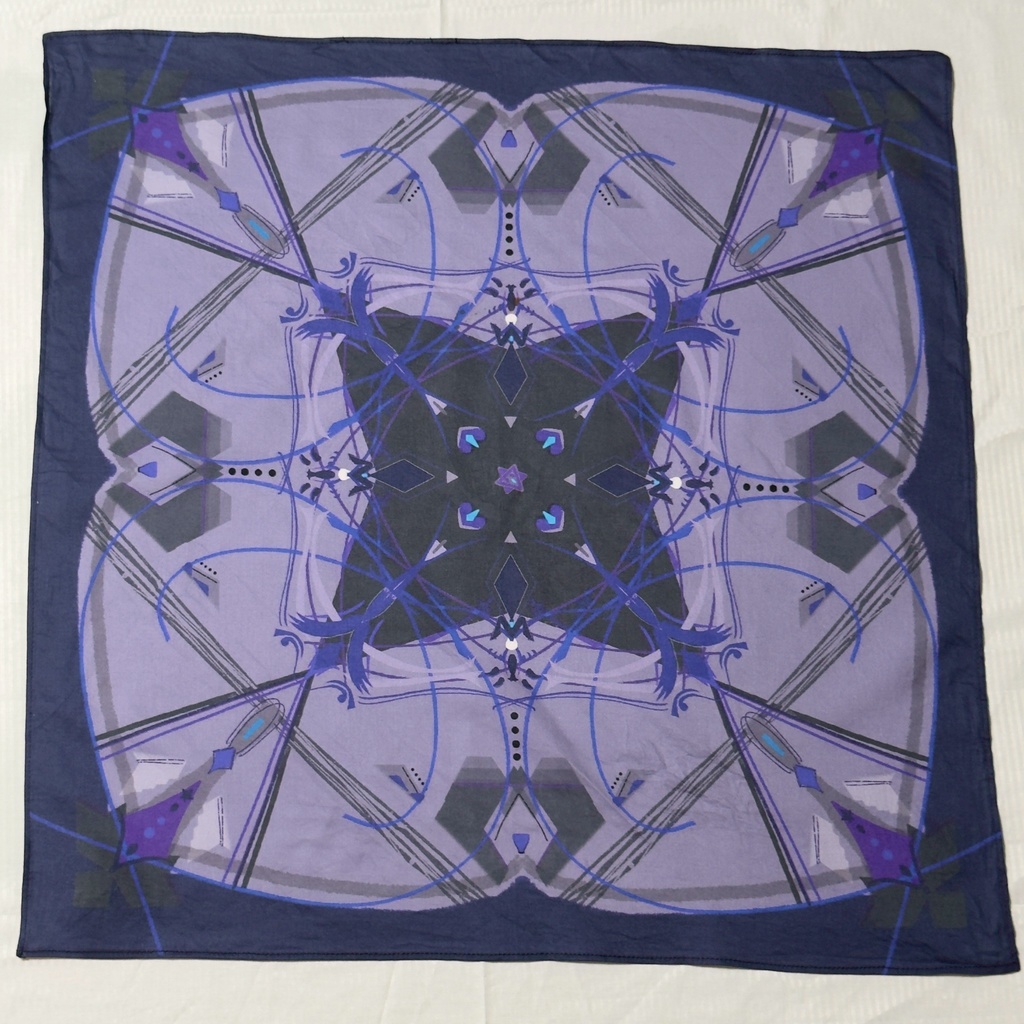 【非公式】45cm 薄手のコットンスカーフ (受注生産)