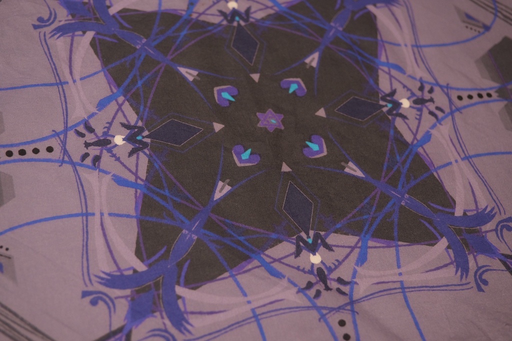 【非公式】45cm 薄手のコットンスカーフ (受注生産)