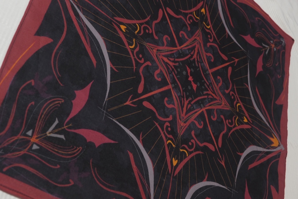 【非公式】45cm 薄手のコットンスカーフ (受注生産)